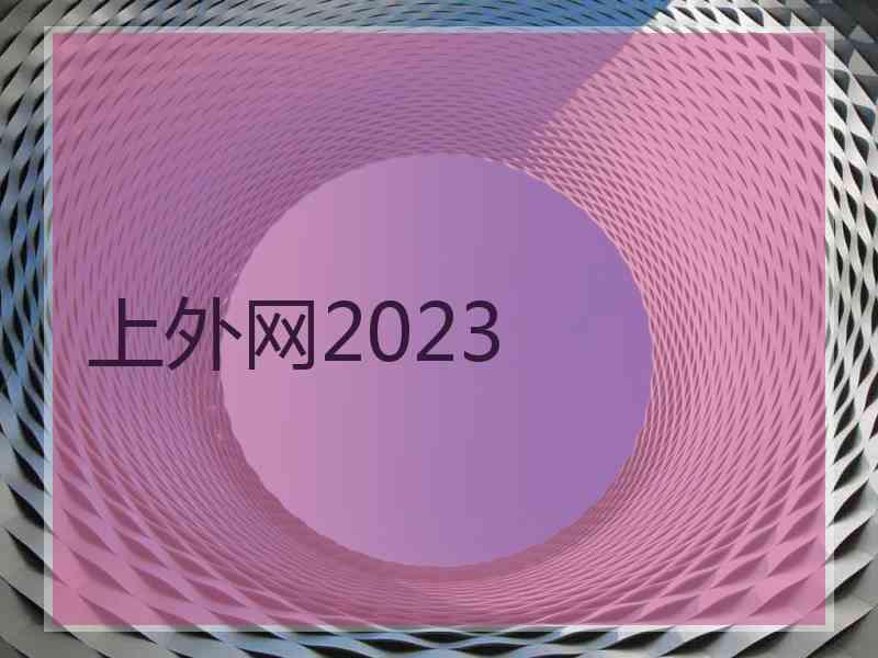 上外网2023