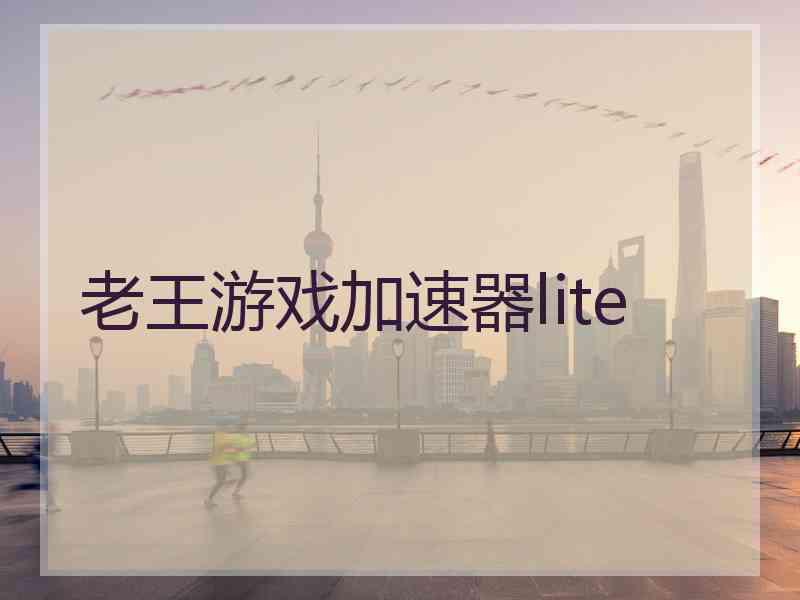 老王游戏加速器lite