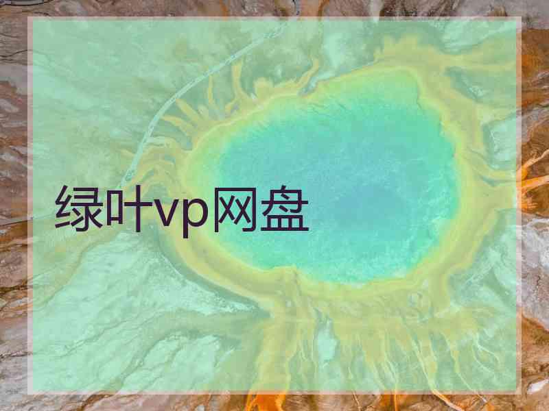 绿叶vp网盘